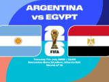 Argentina vs Egypt prediction