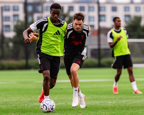 Liverpool will complete their Chicago pre-season tour with a friendly against Leeds on Sunday. Photo