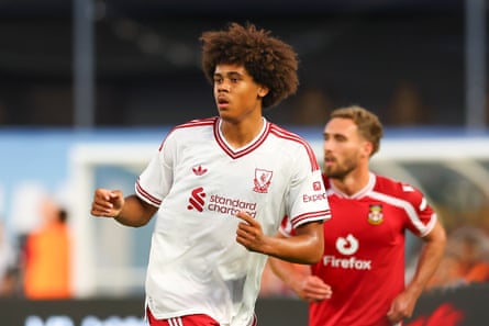 Teenage defender Ifeanyi Ndukwe is likely to be loaned out by Liverppool. Photograph: Icon Sportswir