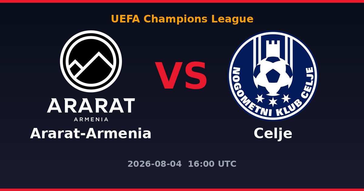 Ararat-Armenia vs Celje prediction
